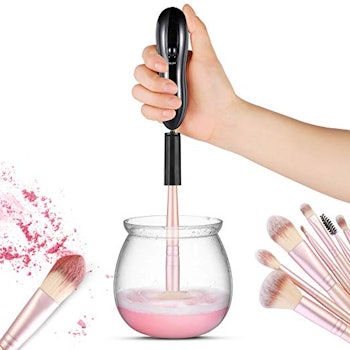 LARMHOI Electric Makeup Brush Cleaning Tool