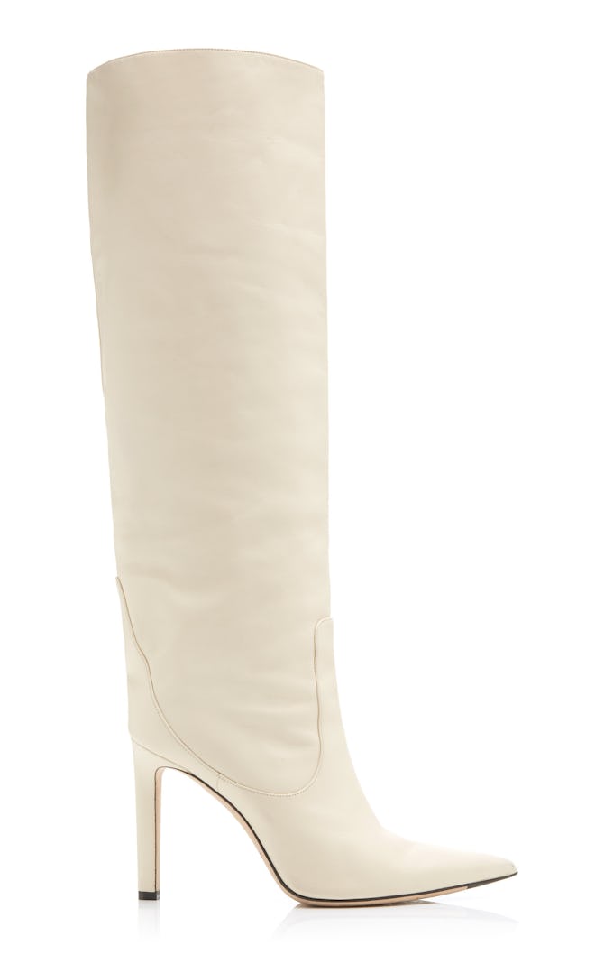 Mavis Leather Knee Boots