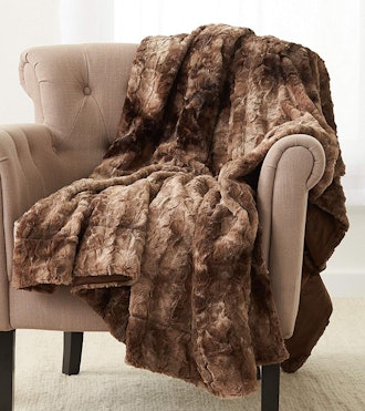 Pinzon Faux Fur Throw Blanket