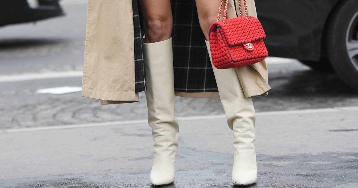 Fall's White Knee-High Boot Trend Should Be On Your Shopping List