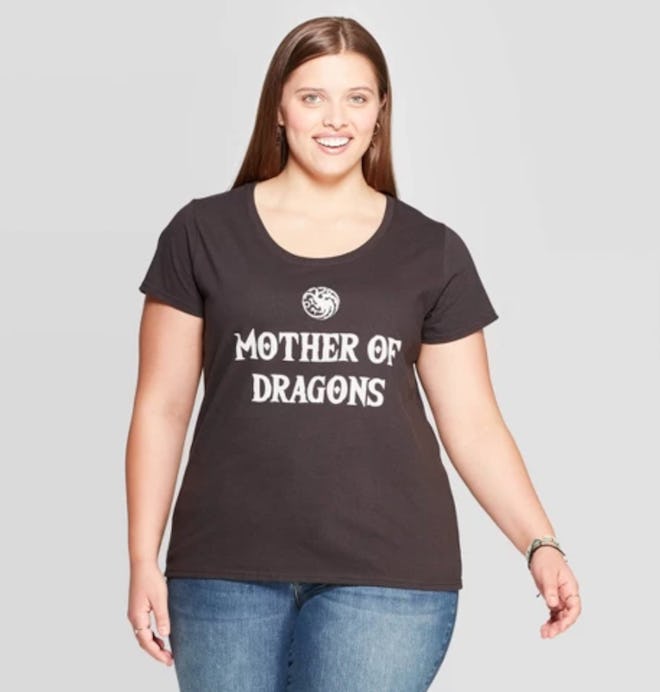 Game of thrones Mother of Dragons Plus Size Short Sleeve T-Shirt