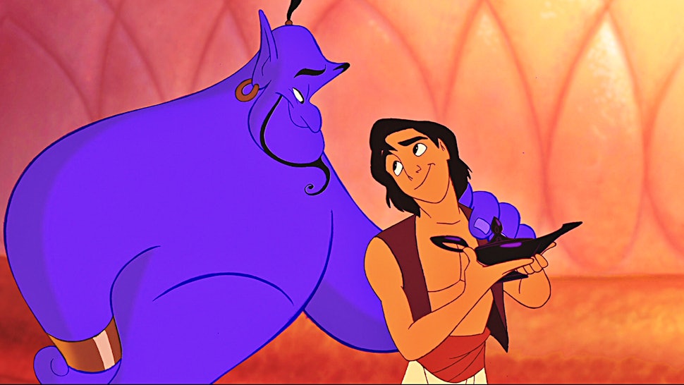 Image result for the genie and aladdin