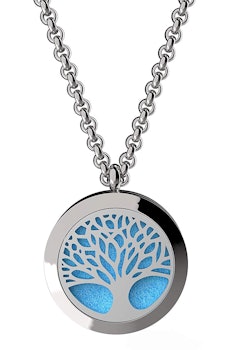 mEssentials Tree of Life Essential Oils Diffuser Necklace Set