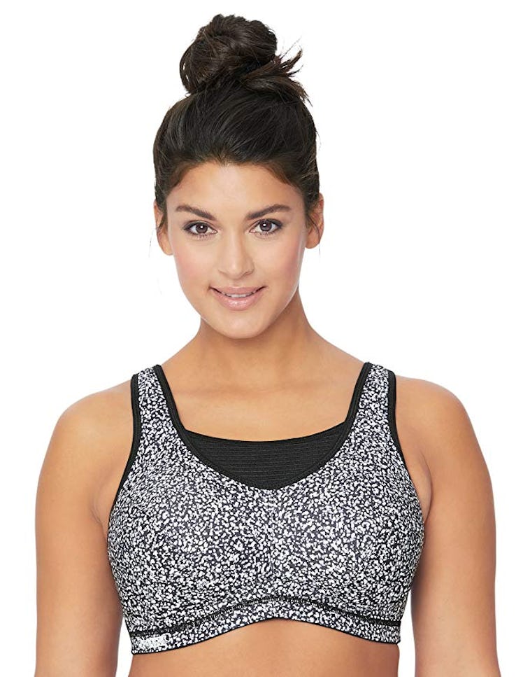 Glamorise Women's Elite Performance No-Bounce Cami Wirefree Sports Bra