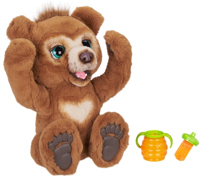 Cubby, the Curious Bear Interactive Plush Toy