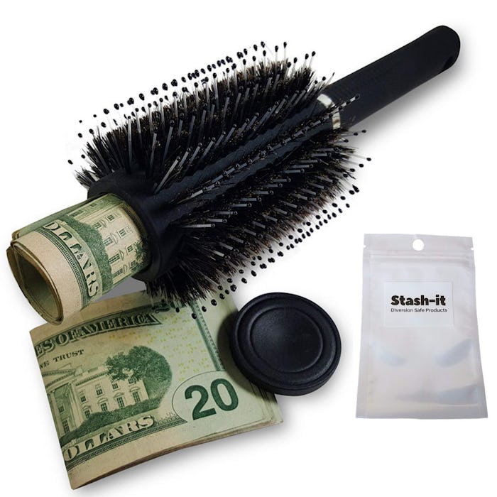 Stash-It Safe Hairbrush 