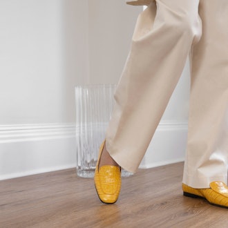 Cruise Loafer in Amber Croc
