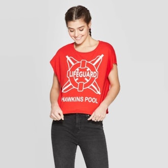 Women's Stranger Things Hawkins Pool Short Sleeve T-Shirt