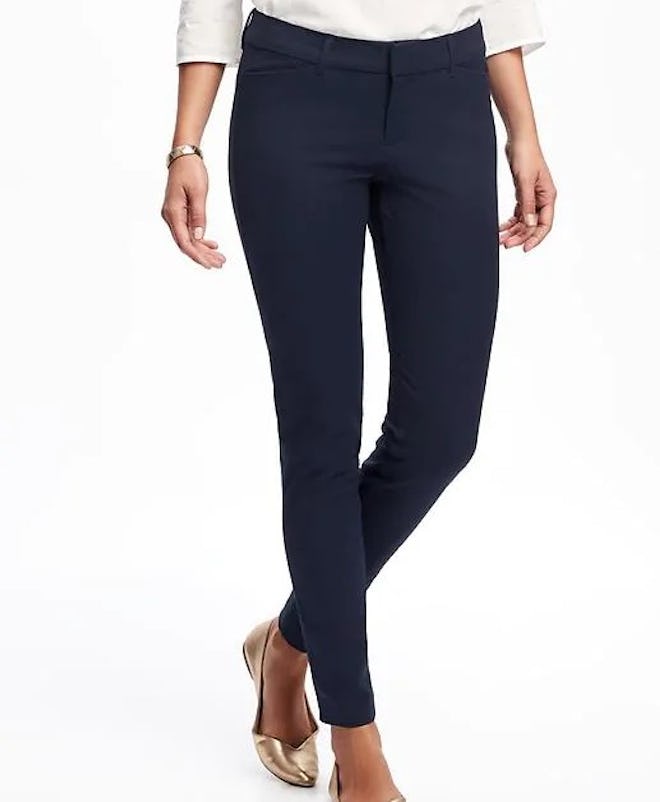 Mid Rise Pixie Full Length Pants For Women