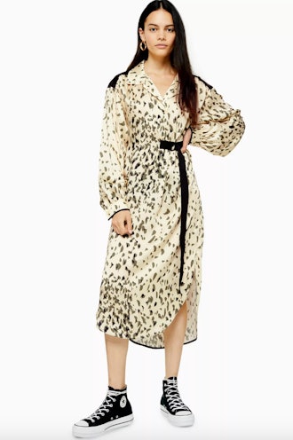 Animal Smock Dress By Boutique