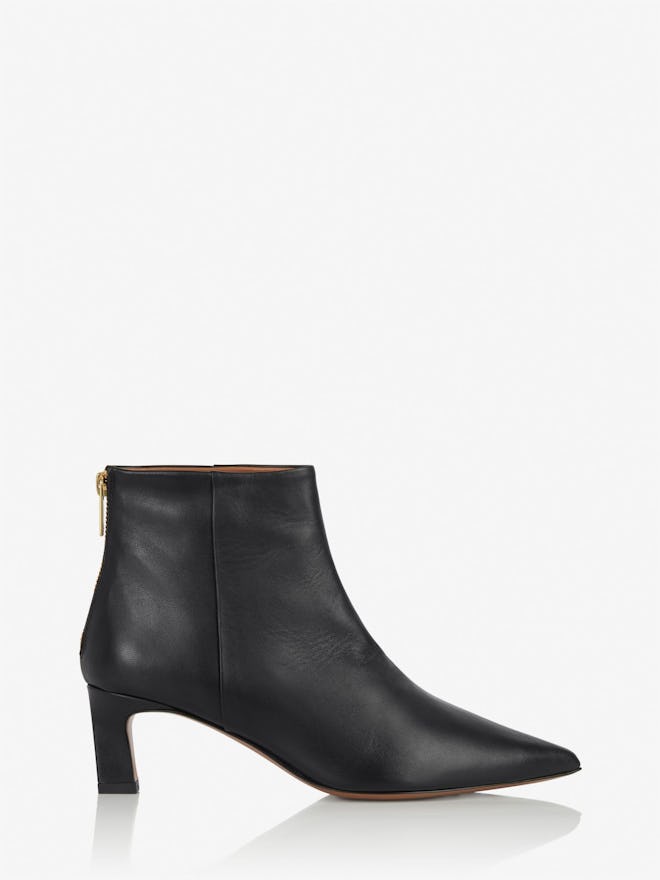 Messina Black Ankle Boots 