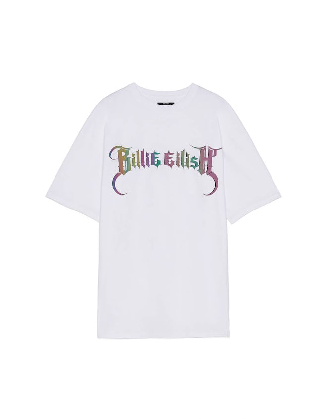 Billie Eilish x Bershka Reflective T-Shirt