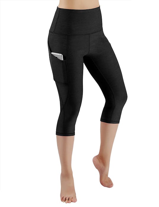  ODODOS High Waist Tummy Control Out Pocket Yoga Pants 