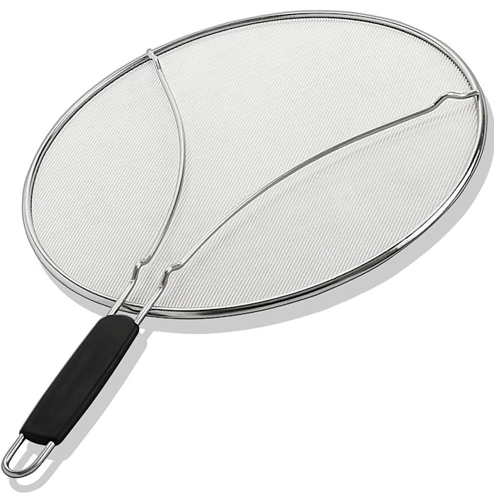 Grease Splatter Screen Shield For Frying Pan 9.5"