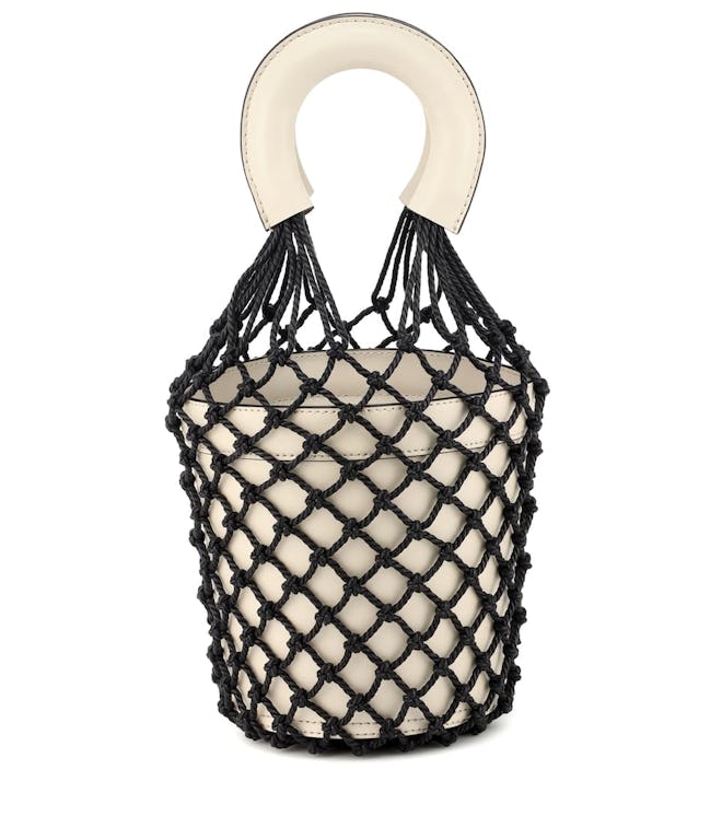 STAUD Moreau Leather Bucket Bag