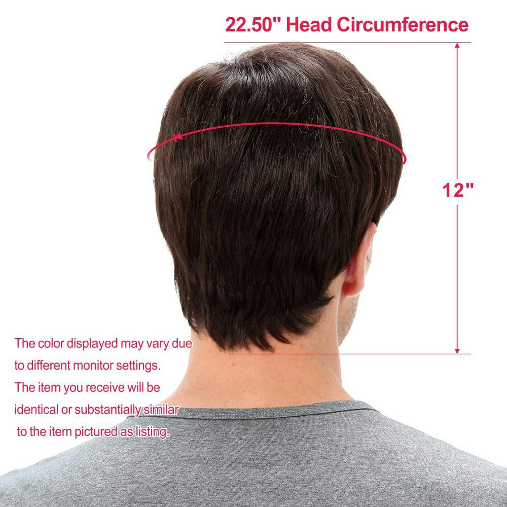 STfantasy Mens Brown Wig