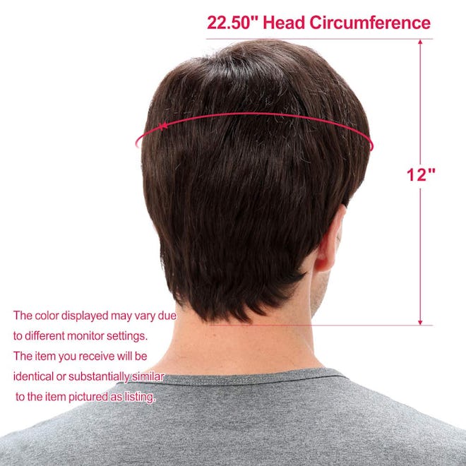 STfantasy Mens Brown Wig