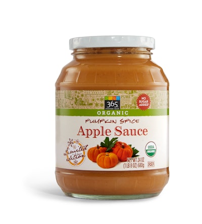 Pumpkin Spice Apple Sauce