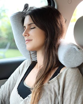 Twist Memory Foam Travel Pillow