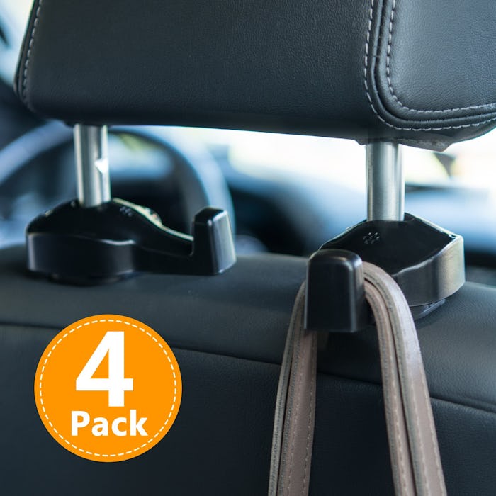 ToPlus Headrest Hooks Car Organizer (4-Pack)