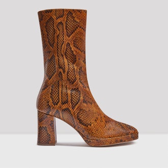 Carlota Citrine Snake Boots
