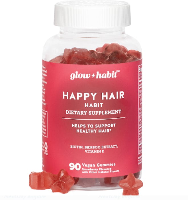 Glow Habit™ Happy Hair Habit Vitamins, 90 Count