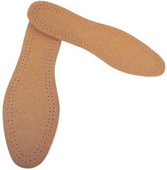 Shoeslulu Magic Absorbent Ultra Thin Lambskin Leather Insoles 