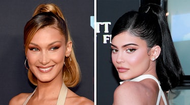 The Retro Pony Trend Is Fall's Most Popular Updo, Thanks To Celebs Like Bella  Hadid & Kylie Jenner