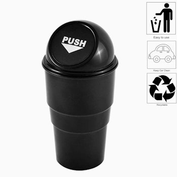 Car Cup Holder Trash Can