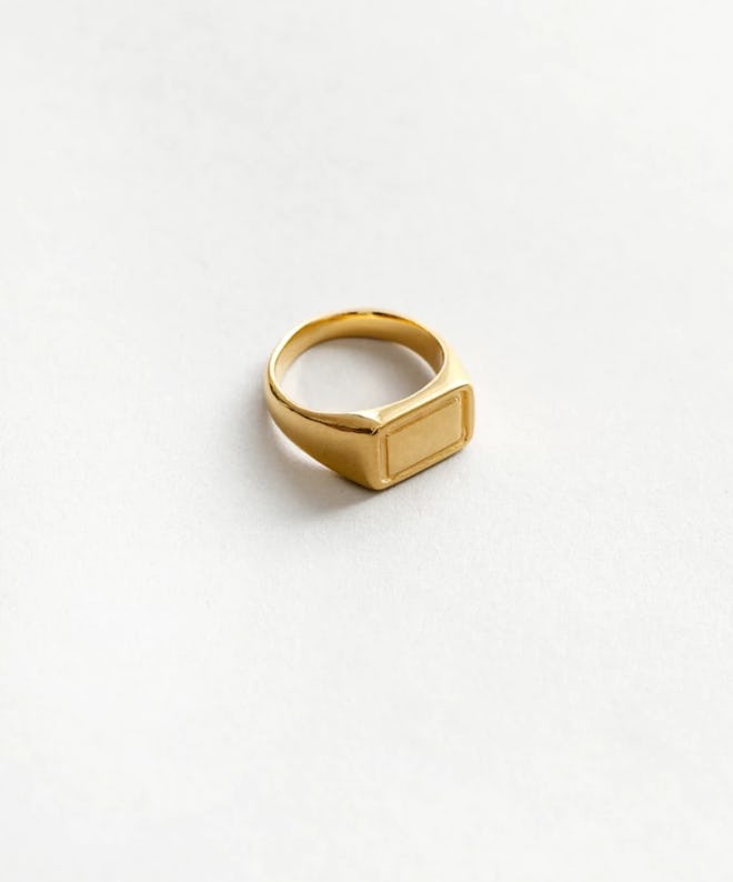 Parker Signet Ring in Gold