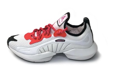 Reebok x Chromat Sole Fury Shoes in White/Neon Red/Black