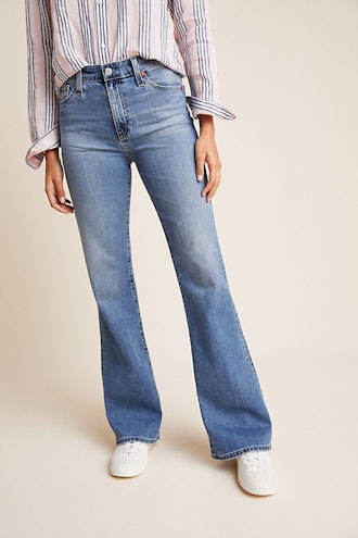 AG The Quinne High-Rise Flare Jeans