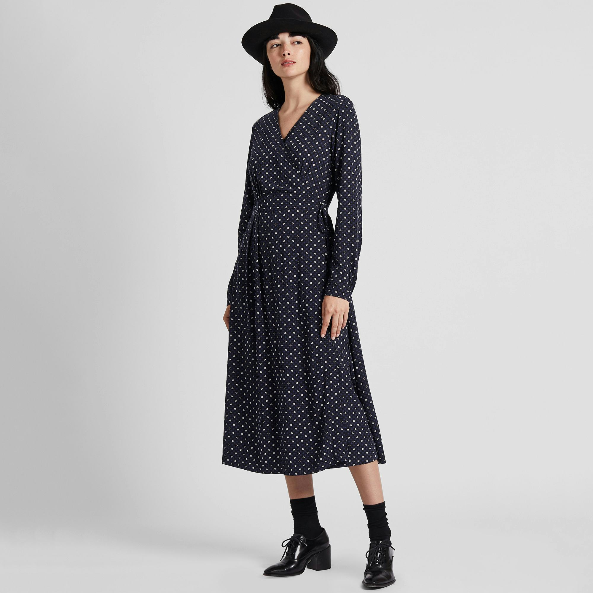 uniqlo ines de la fressange dress