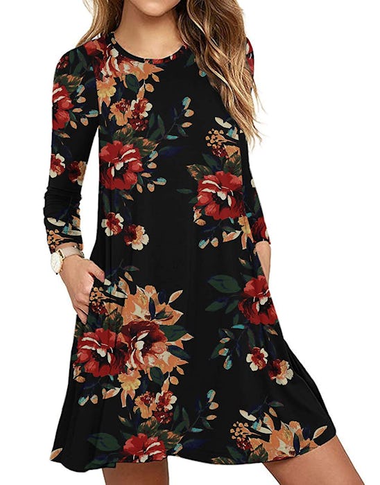 Women's Long Sleeve Casual Dress