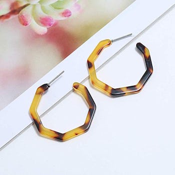 Vitaltyextracts Acrylic Hoop Earrings