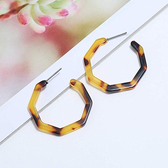 Vitaltyextracts Acrylic Hoop Earrings