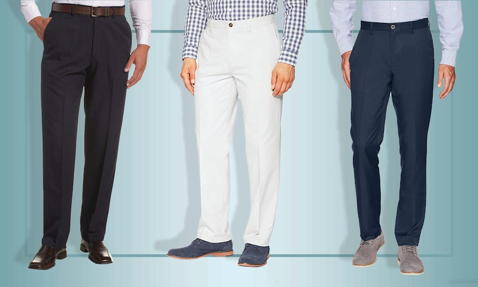 The 6 best wrinkle-free dress pants for men
