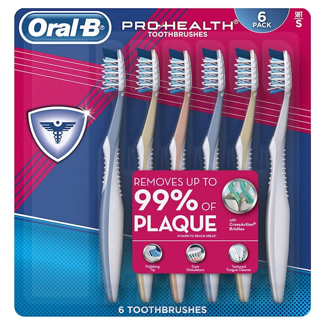 Oral-B Pro Health All-In-One Soft Toothbrush (6-Pack)