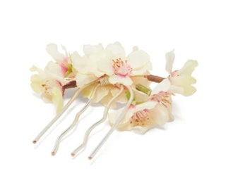 Blossom Faux-Flower Hairpin