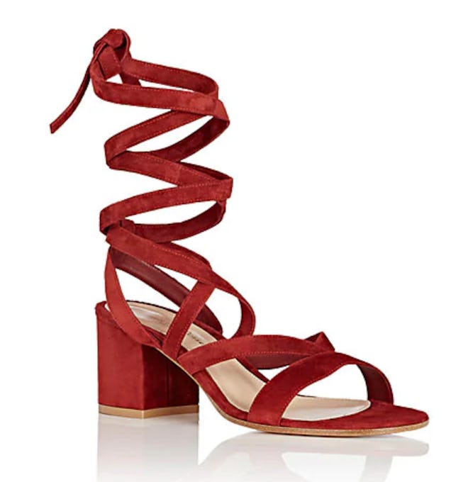 Janis Low Sandals in Granata