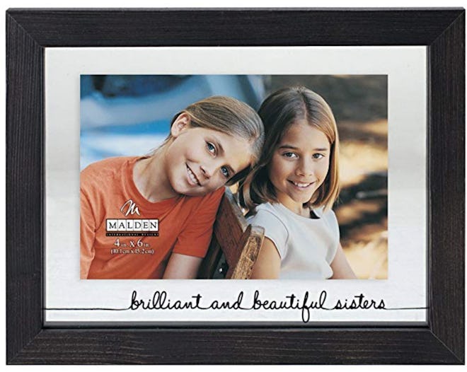 Brilliant and Beautiful Sisters Matted Picture Frame