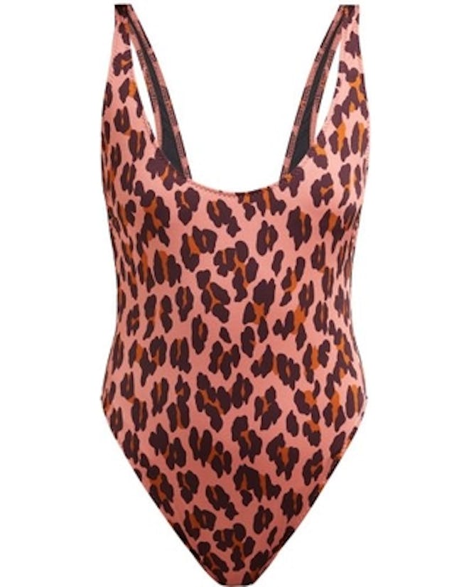 Ballet Leopard-Print Swimsuit