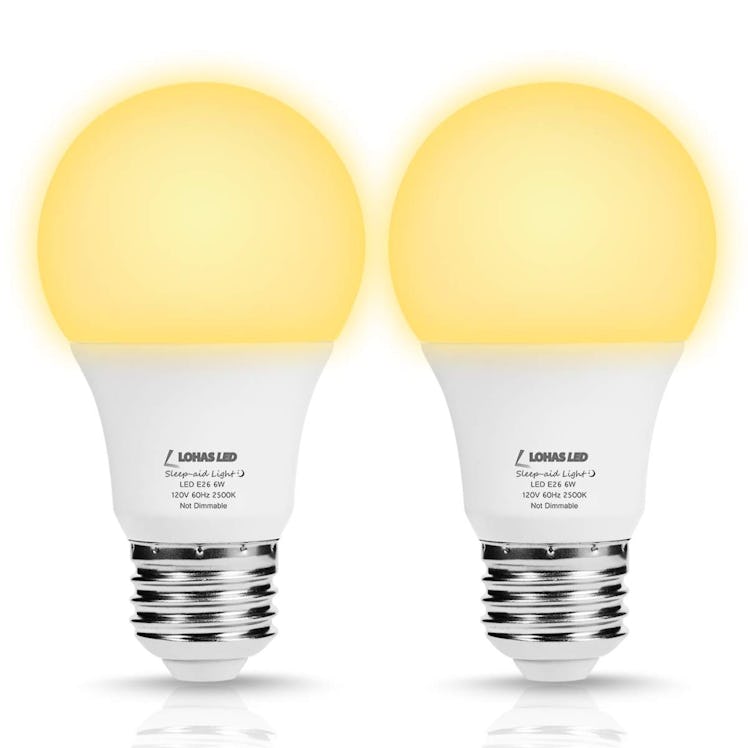 LOHAS Sleep Aid Light Bulbs (2-Pack)