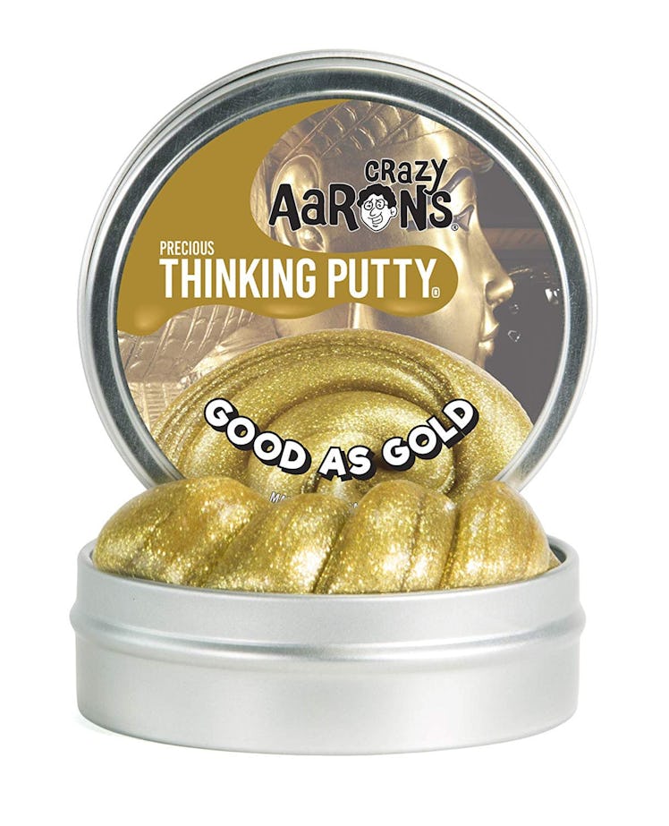 Crazy Aaron's Thinking Putty In Gold