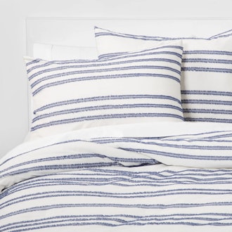 Eyelash Stripe Comforter Set