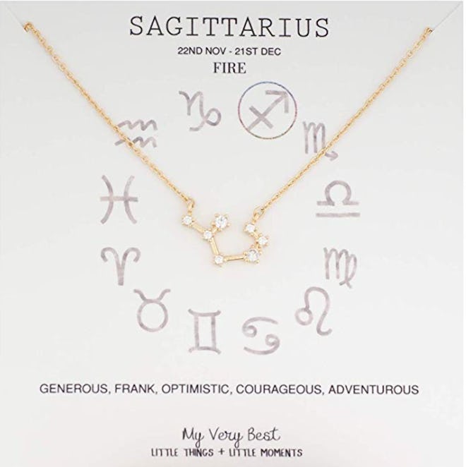 Horoscope Constellation Zodiac Sign Necklace