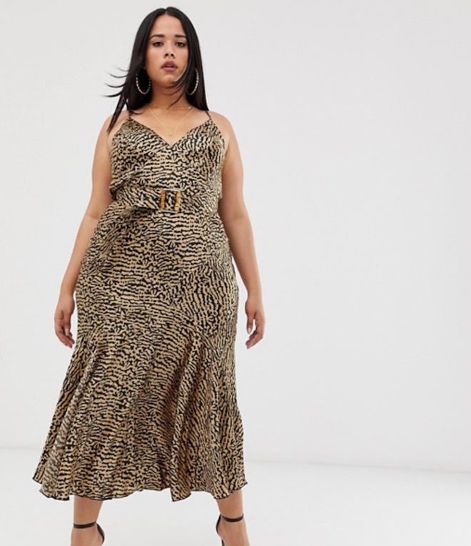 Leopard Slip Dress