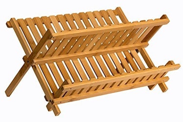 Sagler Bamboo Wood Dish Rack
