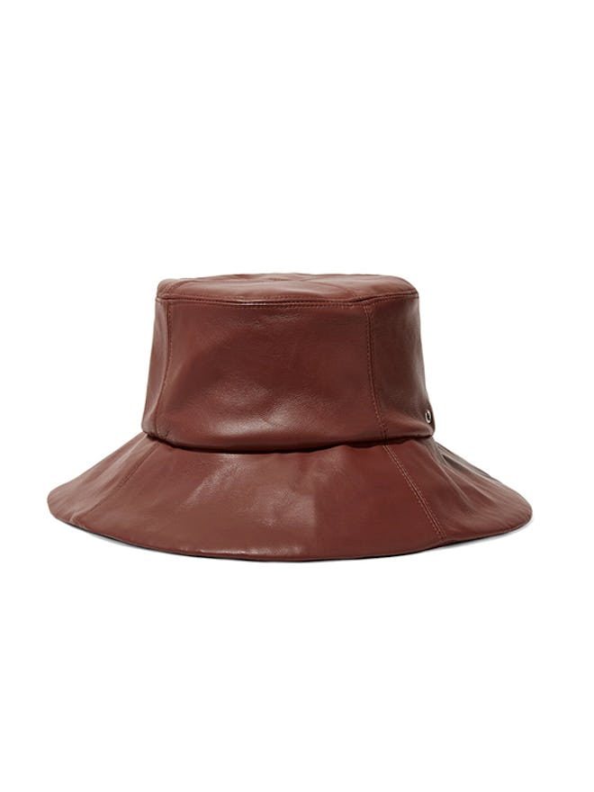 Leather Bucket Hat