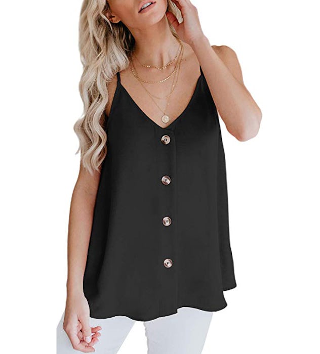 Angerella Botton-Down Tank Top 